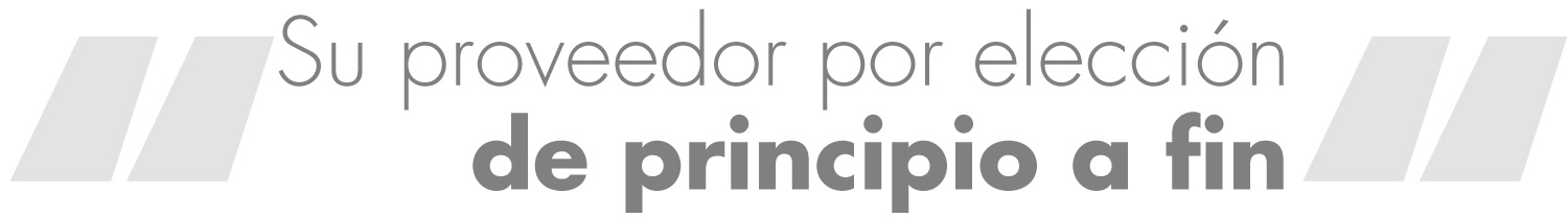 Treechem su proveedor por elección de principio a fin